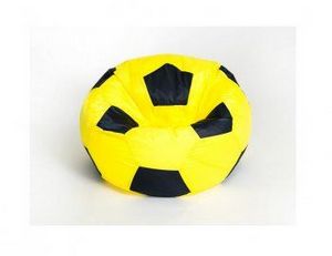 Кресло-мешок Мяч малый желто-черное в Лысьве - lysva.ok-mebel.com | фото 1