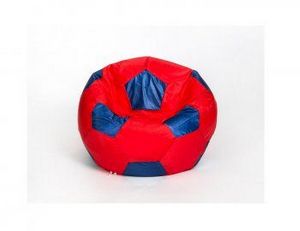 Кресло-мешок Мяч малый красно-синее в Лысьве - lysva.ok-mebel.com | фото 1