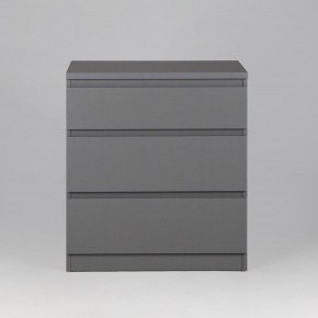 2.03.02.060.4 КАСТОР комод 3 ящика RU серый в Лысьве - lysva.ok-mebel.com | фото 2