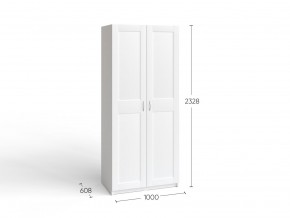 2.06.01.050.4 МАКС шкаф 2 двери 100х61х233 серый RU в Лысьве - lysva.ok-mebel.com | фото 4