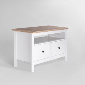 2.08.03.080.14 САГА тумба 2 ящика белая/ясень RU в Лысьве - lysva.ok-mebel.com | фото