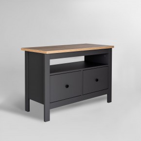 2.08.03.080.15 САГА тумба 2 ящика серая/ясень RU в Лысьве - lysva.ok-mebel.com | фото
