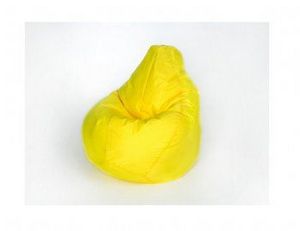 Кресло-мешок Груша малое желтое в Лысьве - lysva.ok-mebel.com | фото 1