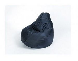 Кресло-мешок Груша малое черное в Лысьве - lysva.ok-mebel.com | фото 1
