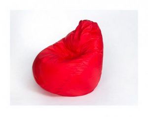 Кресло мешок Груша малое красное в Лысьве - lysva.ok-mebel.com | фото 1