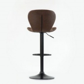 Барный стул Barneo N-86 Time / Black / VPU Brown Vintage коричневый винтаж PK970-18 в Лысьве - lysva.ok-mebel.com | фото 2