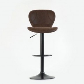 Барный стул Barneo N-86 Time / Black / VPU Brown Vintage коричневый винтаж PK970-18 в Лысьве - lysva.ok-mebel.com | фото 3
