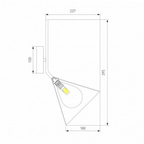 Бра Eurosvet Enigma 70161/1 черный в Лысьве - lysva.ok-mebel.com | фото 6