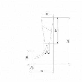 Бра Eurosvet Rhyton 60167/1 никель в Лысьве - lysva.ok-mebel.com | фото 6