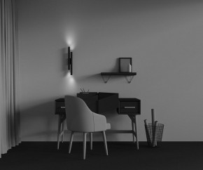 Бра Maytoni Calipso C082WL-24W2.7K-B в Лысьве - lysva.ok-mebel.com | фото 4