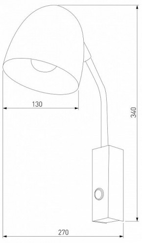 Бра TK Lighting Soho 4167 Soho Black в Лысьве - lysva.ok-mebel.com | фото 2