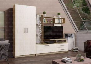 ДАРЬЯ Гостиная (Крафт серый/Крафт белый) в Лысьве - lysva.ok-mebel.com | фото
