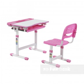Комплект парта + стул трансформеры Cantare Pink в Лысьве - lysva.ok-mebel.com | фото 2