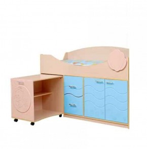 Набор мебели для детской Юниор -12.2 (700*1860) МДФ матовый в Лысьве - lysva.ok-mebel.com | фото 4