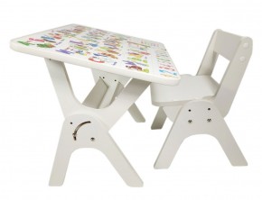 Детский растущий стол-парта и стул Я САМ "Умка" (Алфавит) в Лысьве - lysva.ok-mebel.com | фото 3
