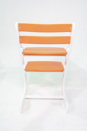 Детский растущий стул Конёк Горбунёк Комфорт ( Бело-оранжевый) в Лысьве - lysva.ok-mebel.com | фото 5