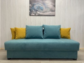 Диван Комфорт-1 (НПБ) велюр Luma 18 + подушки Luma 8 в Лысьве - lysva.ok-mebel.com | фото 2
