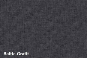 Диван-кровать Комфорт без подлокотников (4 подушки) BALTIC Grafit в Лысьве - lysva.ok-mebel.com | фото 8