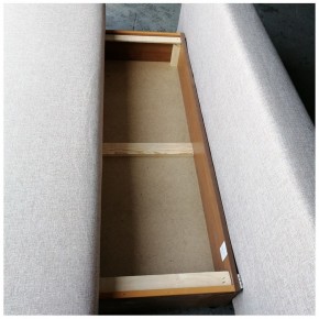 Диван-кровать Комфорт без подлокотников BALTIC AZURE (2 подушки) в Лысьве - lysva.ok-mebel.com | фото 6