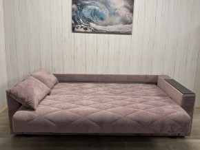 Диван Престиж-15 (НПБ+МДФ) велюр Sensey Elderberry в Лысьве - lysva.ok-mebel.com | фото 3
