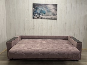 Диван Престиж-15 (НПБ+МДФ) велюр Sensey Elderberry в Лысьве - lysva.ok-mebel.com | фото 4