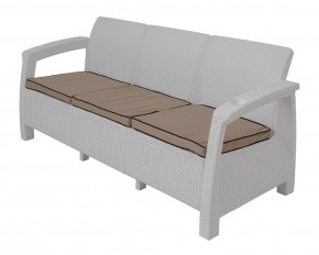 Диван Yalta Premium Sofa 3 Set (Ялта) белый (+подушки под спину) в Лысьве - lysva.ok-mebel.com | фото 1