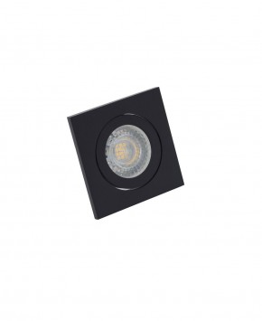 DK2016-BK Встраиваемый светильник, IP 20, 50 Вт, GU10, черный, алюминий в Лысьве - lysva.ok-mebel.com | фото