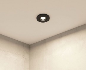 DK2036-BK Встраиваемый светильник влагозащ., IP 44, до 15 Вт, GU10, LED, черный, алюминий в Лысьве - lysva.ok-mebel.com | фото 7