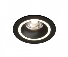 DK2060-BK Встраиваемый светильник IP 20, до 15 Вт, GU10, LED, черный, алюминий в Лысьве - lysva.ok-mebel.com | фото