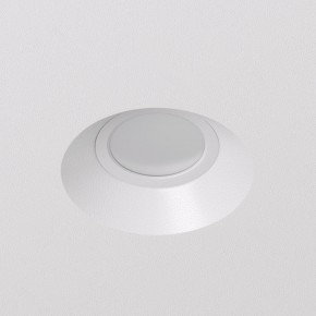 DK2081-WH Встраиваемый точечный светильник для натяжных ПВХ потолков INVIZ, IP 20, до 9 Вт, GU10, LED, белый, ABS-пластик в Лысьве - lysva.ok-mebel.com | фото 2