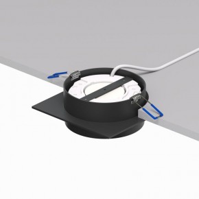 DK2091-BK Встраиваемый светильник FLAT, IP 20, до 15 Вт, GX53, LED, черный, алюминий в Лысьве - lysva.ok-mebel.com | фото 4
