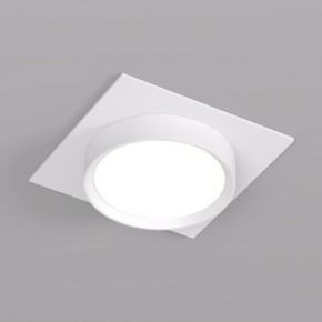 DK2091-WH Встраиваемый светильник FLAT, IP 20, до 15 Вт, GX53, LED, белый, алюминий в Лысьве - lysva.ok-mebel.com | фото