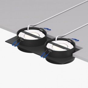 DK2092-BK Встраиваемый светильник FLAT, IP 20, до 15 Вт, GX53, LED, черный, алюминий в Лысьве - lysva.ok-mebel.com | фото 2