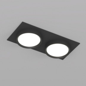 DK2092-BK Встраиваемый светильник FLAT, IP 20, до 15 Вт, GX53, LED, черный, алюминий в Лысьве - lysva.ok-mebel.com | фото 4