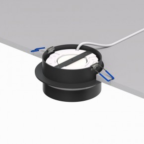DK2100-BK Встраиваемый светильник NIKO, IP 20, до 15 Вт, GX53, LED, черный, акрил, алюминий в Лысьве - lysva.ok-mebel.com | фото 4