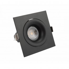 DK2121-BK Встраиваемый светильник, IP 20, 50 Вт, GU10, черный, алюминий в Лысьве - lysva.ok-mebel.com | фото