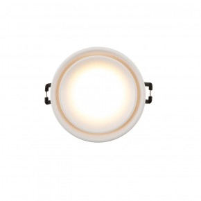 DK2403-WH Встраиваемый светильник влагозащ., IP 44, 15 Вт, GU10, белый, алюминий в Лысьве - lysva.ok-mebel.com | фото 4