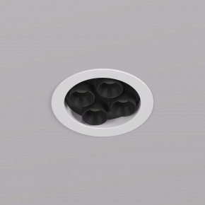 DK2510-WB Встраиваемый светильник SPACE со светодиодом d65 220V 8W 38° 4000К IP20 белый/черный алюминий в Лысьве - lysva.ok-mebel.com | фото 2