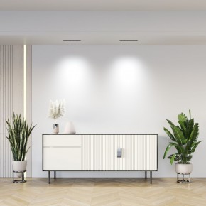 DK2515-WB Встраиваемый светильник SPACE со светодиодом L240mm 220V 20W 38° 4000К IP20 белый/черный алюминий в Лысьве - lysva.ok-mebel.com | фото 7