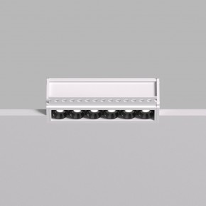 DK2531-WB Встраиваемый светильник SPACE со светодиодом под шпатлевку L126mm 220V 10W 38° 4000К IP20 белый/черный алюминий в Лысьве - lysva.ok-mebel.com | фото 3
