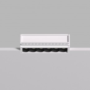 DK2531-WB Встраиваемый светильник SPACE со светодиодом под шпатлевку L126mm 220V 10W 38° 4000К IP20 белый/черный алюминий в Лысьве - lysva.ok-mebel.com | фото 4