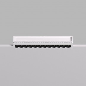 DK2532-WB Встраиваемый светильник SPACE со светодиодом под шпатлевку L240mm 220V 20W 38° 4000К IP20 белый/черный алюминий в Лысьве - lysva.ok-mebel.com | фото 4