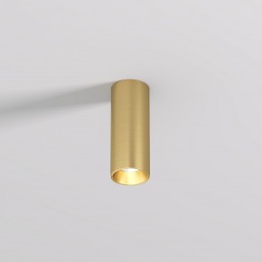 DK2615-SB Накладной светильник SHINE TUBE со светодиодом, D45*H115, IP20, 3000К, 7W, RA?90, сатинированная латунь, алюминий в Лысьве - lysva.ok-mebel.com | фото