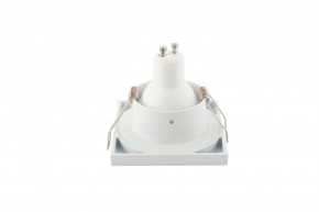 DK3014-WH Встраиваемый светильник влагозащ., IP 44, 50 Вт, GU10, белый, алюминий в Лысьве - lysva.ok-mebel.com | фото 5