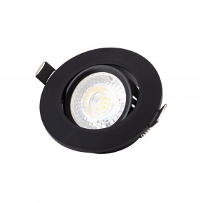 DK3020-BK Встраиваемый светильник, IP 20, 10 Вт, GU5.3, LED, черный, пластик в Лысьве - lysva.ok-mebel.com | фото