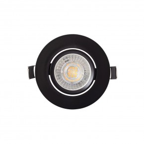 DK3020-BK Встраиваемый светильник, IP 20, 10 Вт, GU5.3, LED, черный, пластик в Лысьве - lysva.ok-mebel.com | фото