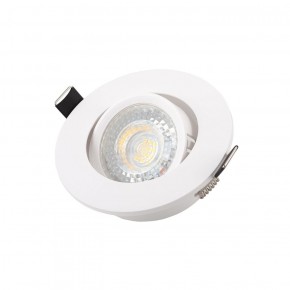DK3020-WH Встраиваемый светильник, IP 20, 10 Вт, GU5.3, LED, белый, пластик в Лысьве - lysva.ok-mebel.com | фото 3