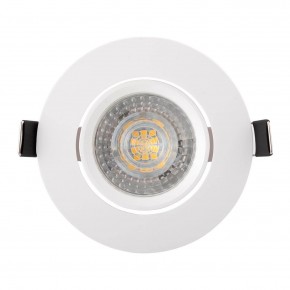 DK3020-WH Встраиваемый светильник, IP 20, 10 Вт, GU5.3, LED, белый, пластик в Лысьве - lysva.ok-mebel.com | фото