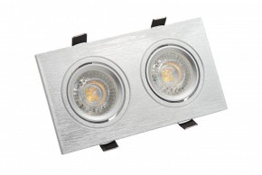 DK3022-CM Встраиваемый светильник, IP 20, 10 Вт, GU5.3, LED, серый, пластик в Лысьве - lysva.ok-mebel.com | фото 3