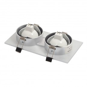 DK3022-CM Встраиваемый светильник, IP 20, 10 Вт, GU5.3, LED, серый, пластик в Лысьве - lysva.ok-mebel.com | фото 4
